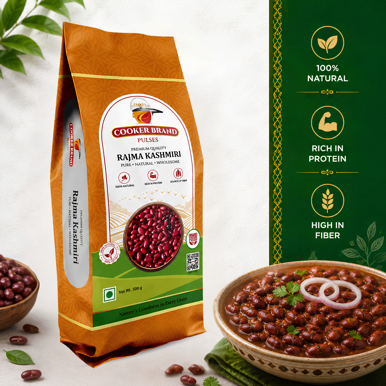 Family Pulses Combo Pack – Dehraduni Rajma Chakrota | Cooker Pulses Online